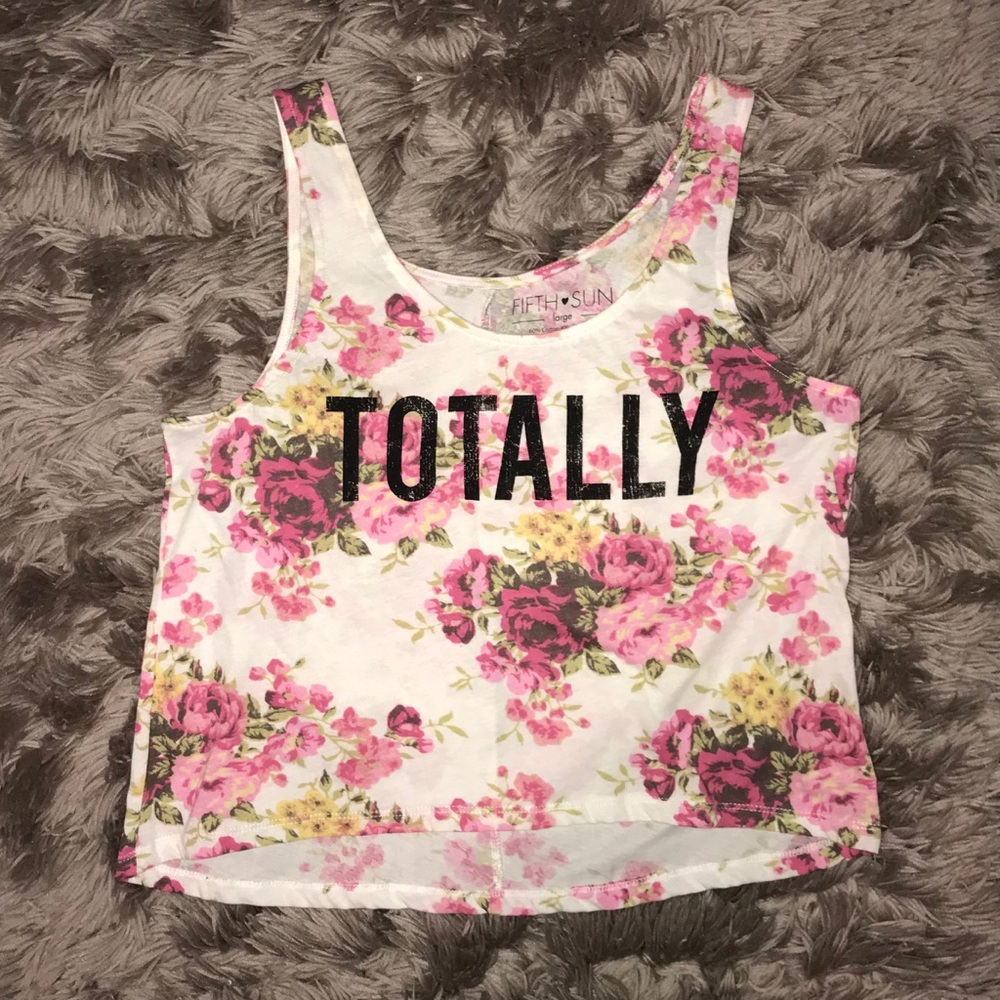 Totally Floral Tank Top